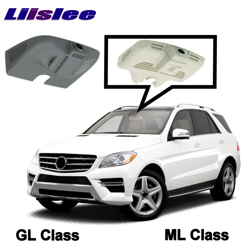 LiisLee Car Black Box WiFi DVR Dash Camera Driving Video Recorder For Mercedes Benz ML M MB W166 GL GLS X166 2011~2017