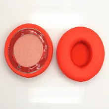 Leather Cover Replacement Ear Pads Cushion For Beats By Dr. Dre Solo 2.0 Solo2 Wiredless Headphones Leather Cover Replacement Ear Pads Cushion For Beats By Dr. Dre Solo 2.0 Solo2 Wiredless Headphones
