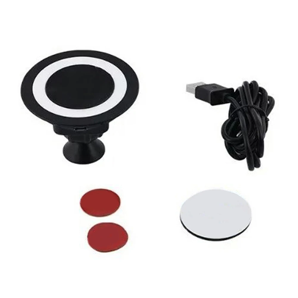 Super Suction Magnet Chucks Vehicle Mounted II Wireless charger 360 Degree rotating Adjustable Mobile Phone Support Stand Holder |
