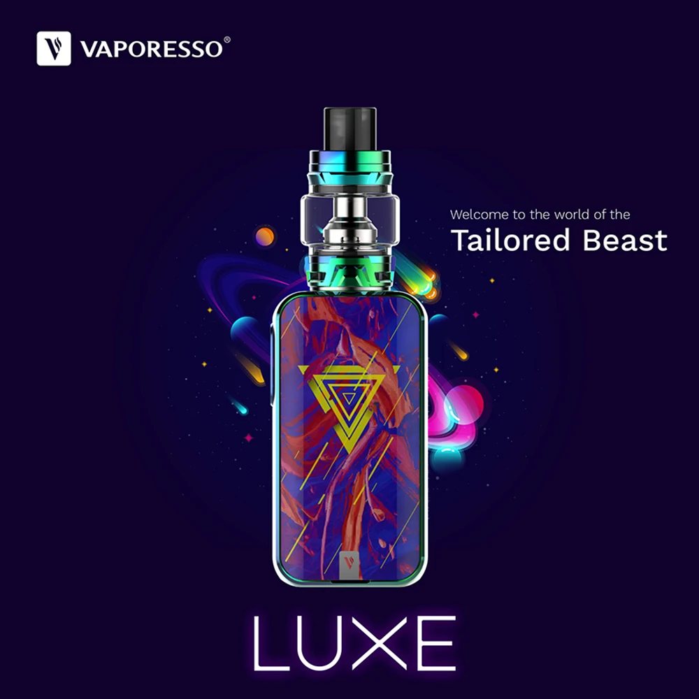 Nuevo Original Vaporesso Luxe 220 W pantalla táctil TC Kit W/8 ml/2 ml SKRR & 2,0 pulgadas gran pantalla táctil de E-cig Vape Kit - 2