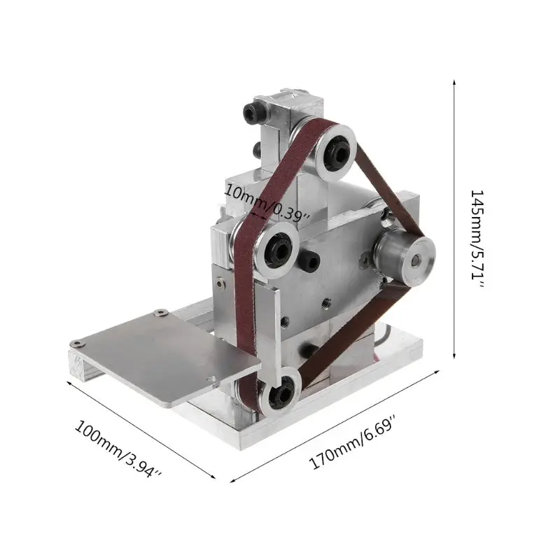 220-240 В многофункциональный мини электрический ленточный шлифовальный станок электрический шлифовальный станок DIY шлифовальная полировальная машинка резец кромки точилка
