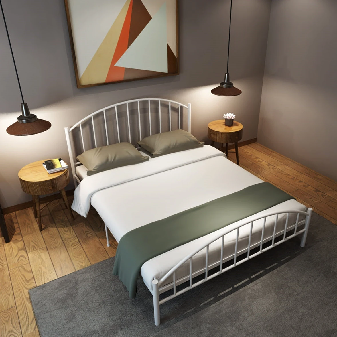 Modern contracted iron art bed iron frame steel frame bed 1.2m 1.5m 1.8m single double bed adult princess bed Modern contracted iron art bed iron frame steel frame bed 1.2m 1.5m 1.8m single double bed adult princess bed