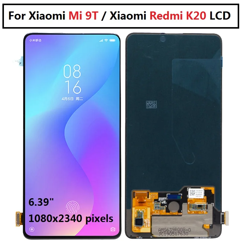 

Original 6.39"LCD Xiaomi Redmi K20 LCD Display Touch Screen Digitizer Assembly Replace Xiaomi RedmiK20 Display xiaomi mi 9T lcd