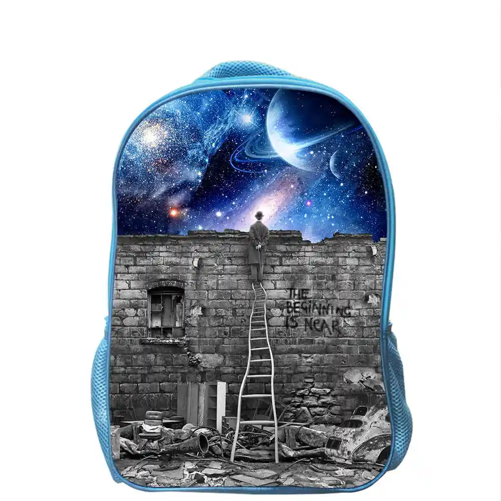 Luna Star Luna's 5 Star Vacation Day 1 Beginning Is Near Backpack Starry Night Solar Luna Galaxy Star Travel
