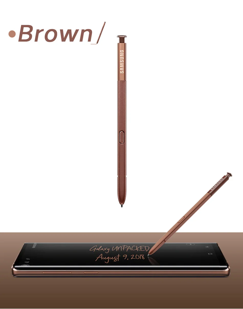 13Samsung Galaxy Note 9 s Pen Original Replacement S-Pen Convenience Waterproof Writing with Bluetooth Note9 Stylus S Pe