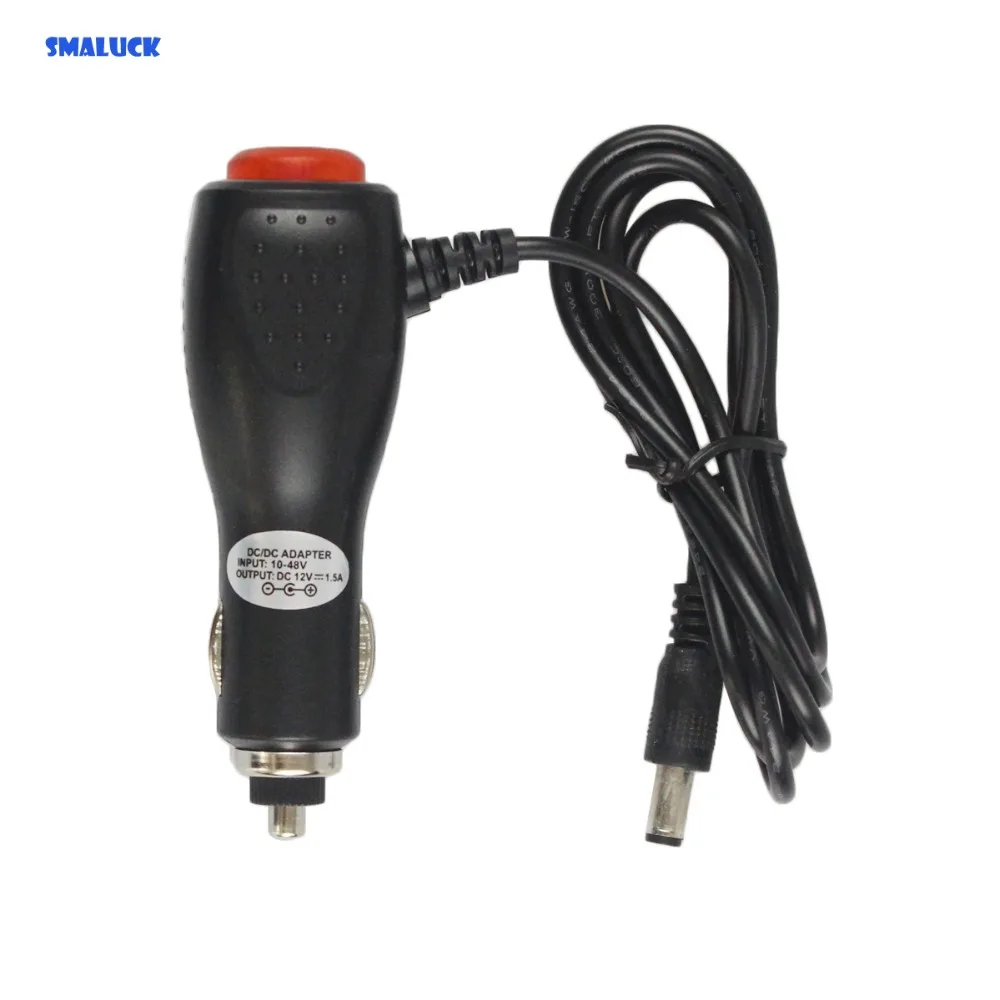 

SMALUCK 5.5 x 2.1mm DC10V to DC24V Input Car Charger Power Adapter DC12V Output for Car Camera Car Monitor Intercom