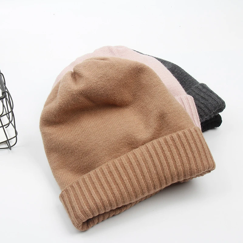 

Fashion Winter Hats for Woman New Beanies Knitted Solid Cute Hat Girls Autumn Female Beanie Caps Warmer Bonnet Ladies Casual Cap