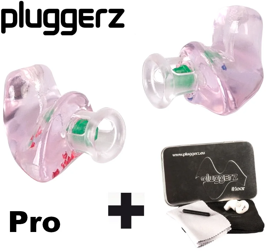*** Сделанные на заказ многоразовые затычки для ушей Pluggerz pro с