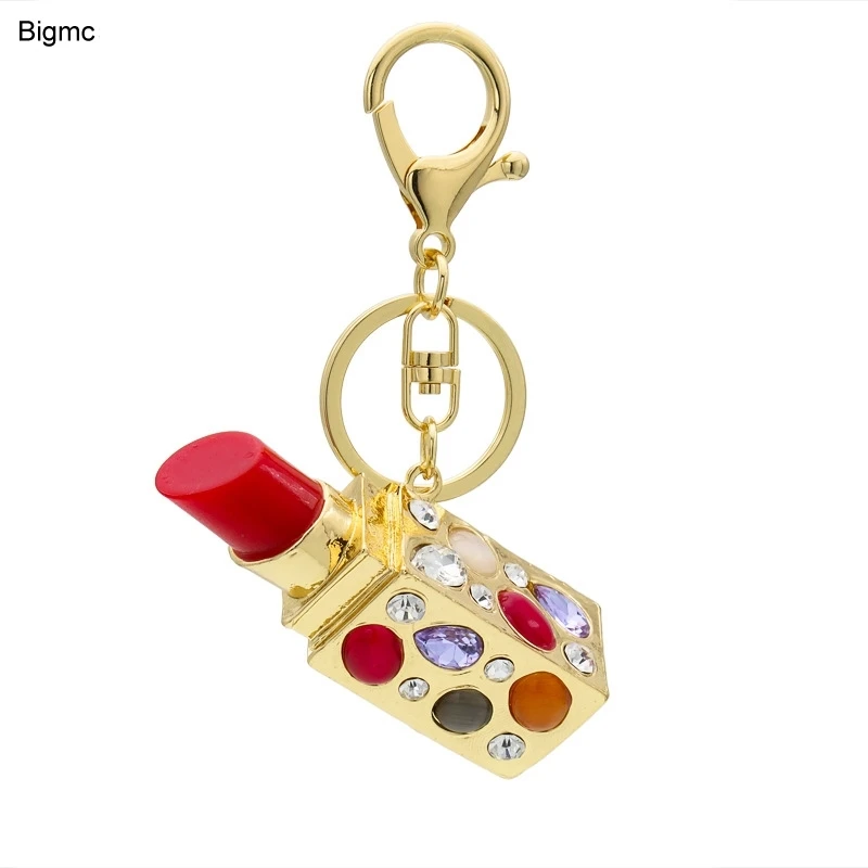 Buy Lipstick keychain New Fashion jewelry metal