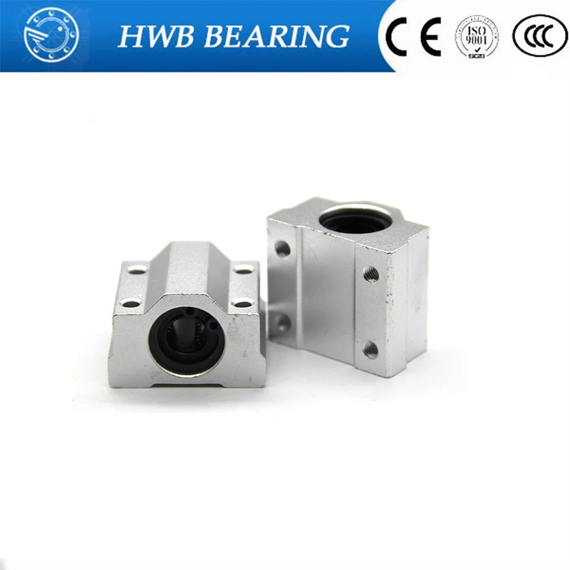 1 шт. SC8UU SC8LUU 8 мм линейный Шарикоподшипниковый блок CNC маршрутизатор SC6UU SC10UU SC12UU