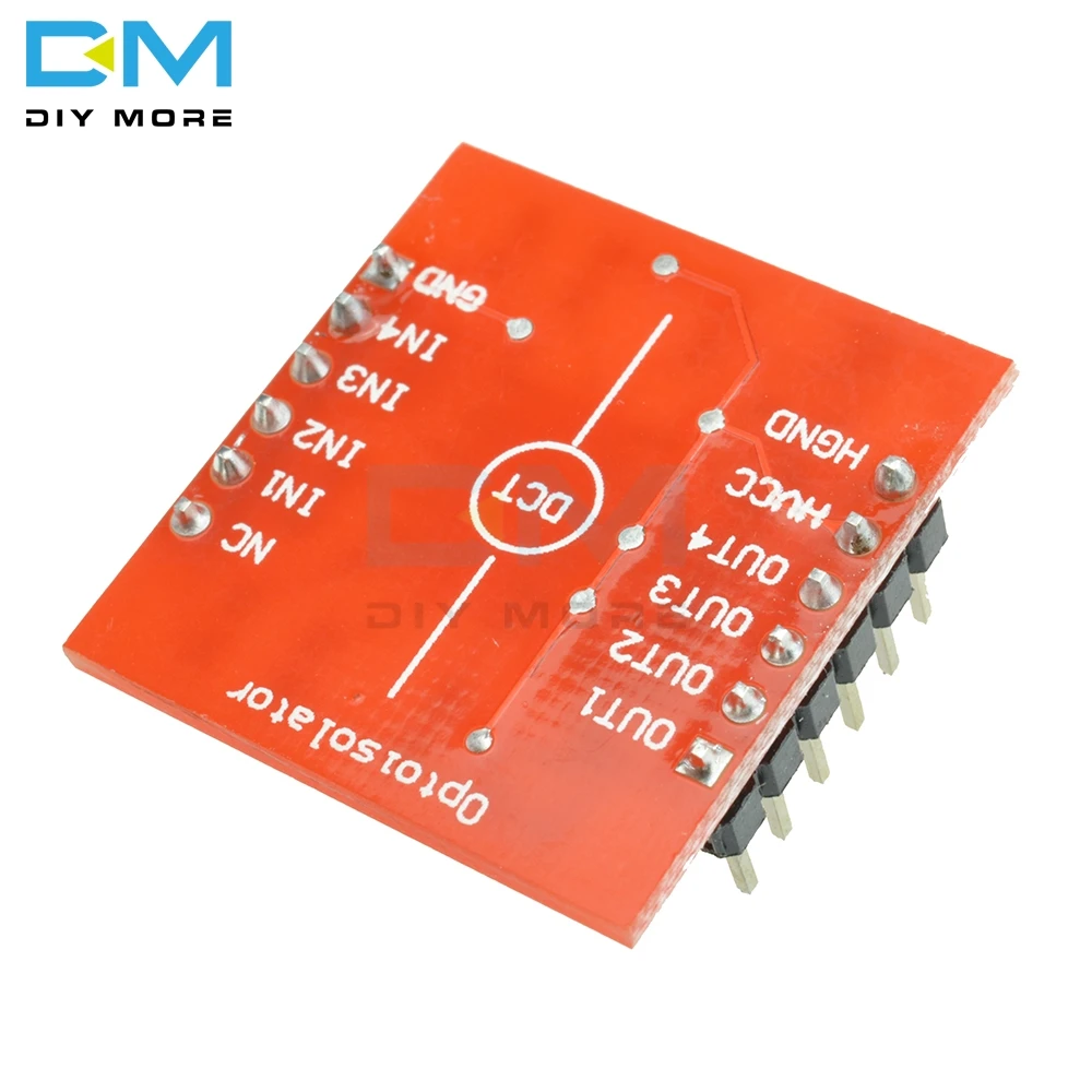 TLP281 4-канальный 4CH оптико-изолятор Optoisolator Плата расширения модуль для Arduino высокого и низкого уровня Оптрон