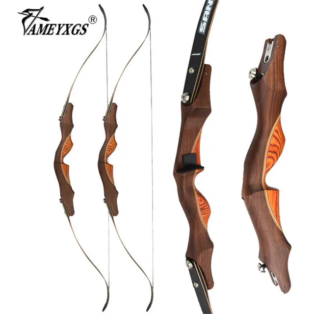  US $185.04 1set 60inch 30lbs Recurve Takedown Longbow Traditional Wooden Right Hand Arrow Hunting 