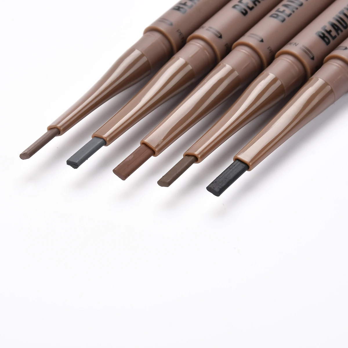 BEAUTYBIGBANG карандаш для бровей с двойной головкой черный коричневый карандаш для бровей Sobrancelha Maquillaje maquiagem Профессиональный полный