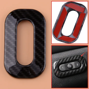 

CITALL Car Styling Carbon Fiber Texture Seat Switch Button Adjust Cover Trim Fit for Jeep Grand Cherokee 2014 2015 2016 2017