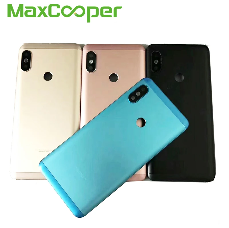 

Top Quality For Xiaomi Redmi Note 5 Battery Cover Rear Back Case Housing Door+Side Buttons+Camera Len For Redmi Note 5 Pro
