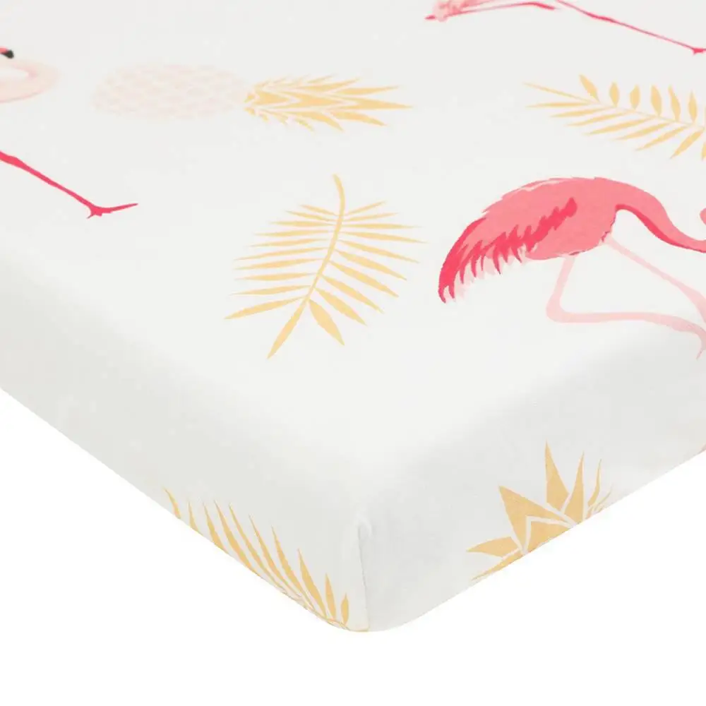 Cotton Crib Fitted Sheet Soft Breathable Baby Bed Mattress Cover Cartoon Newborn Bedding For Cot Cotton Crib Fitted Sheet Soft Breathable Baby Bed Mattress Cover Cartoon Newborn Bedding For Cot