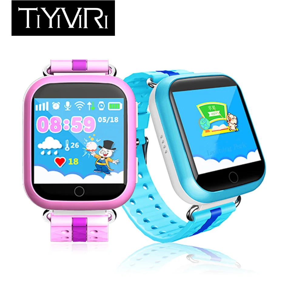 

Smart Watch Kids Q750 Q100 GPS Phone Positioning Fashion Children Watch Support SIM Card 1.54 inch Color Touch Screen PK Q50 Q90