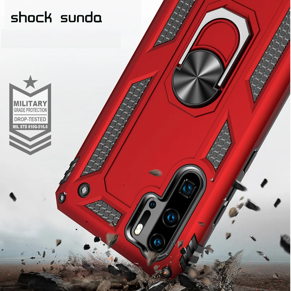 Ударопрочный силиконовый чехол Shock Sunda для Huawei P30 Pro ударопрочный | Мобильные