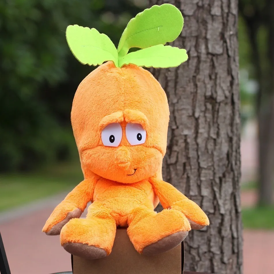 Горячая несколько стилей Избранные Новые фрукты овощи ананас черешня черника Starwberry " мягкая плюшевая кукла игрушка объект фото - Цвет: carrot