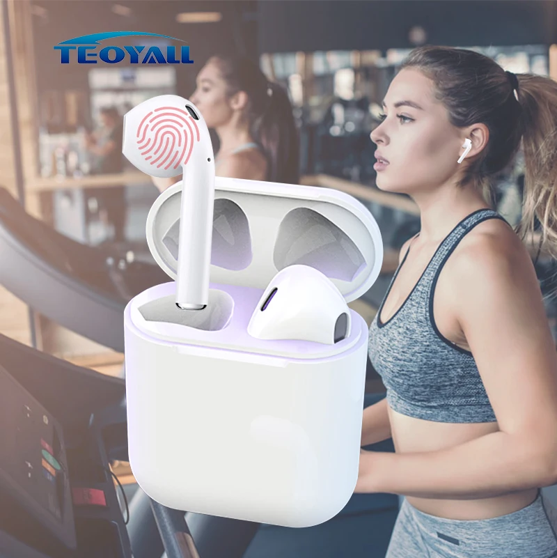 

TeoYall i12 tws Wireless Headphones 5.0 Touch Bluetooth Earphone Headphone Bluetooth Headset Wireless Earphones Sport Earbuds