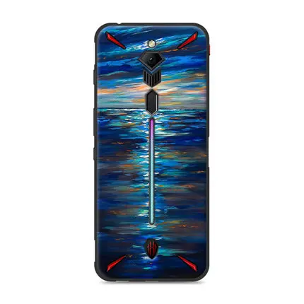 Для Nubia Red magic 3s чехол с рисунком из мягкого силикона с узором чехол для телефона Nubia Red magic3s TPU Shell Redmagic3s задняя крышка Чехлы
