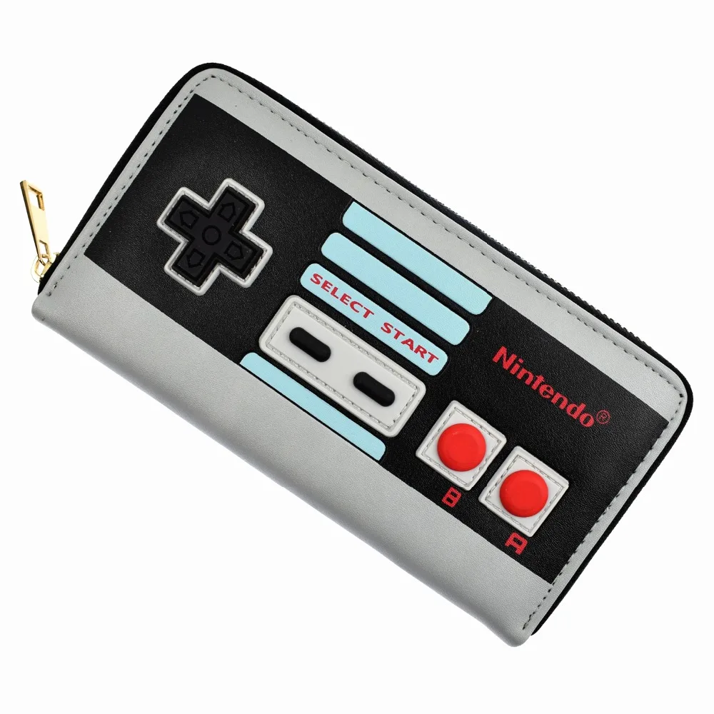 

FVIP Hot Sell Game Nintendo Long Wallet 3D Touch Design Purse