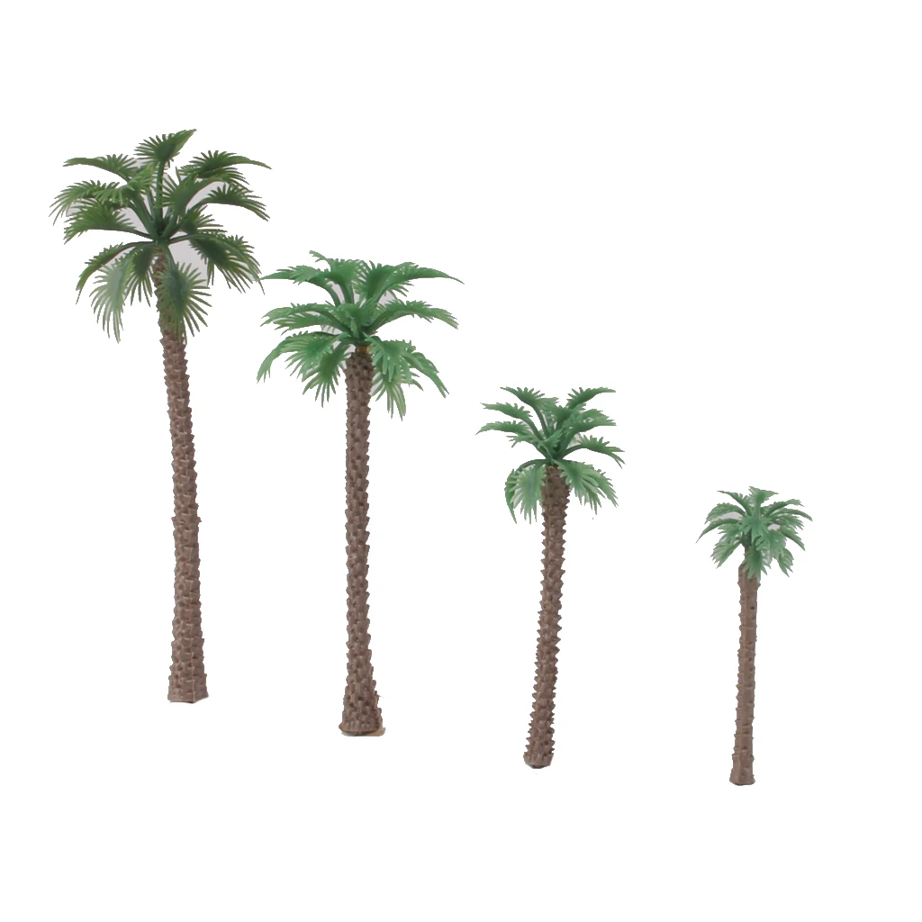 10 Trees Model Train Railway Architecture Diorama Scenery OO HO 14cm