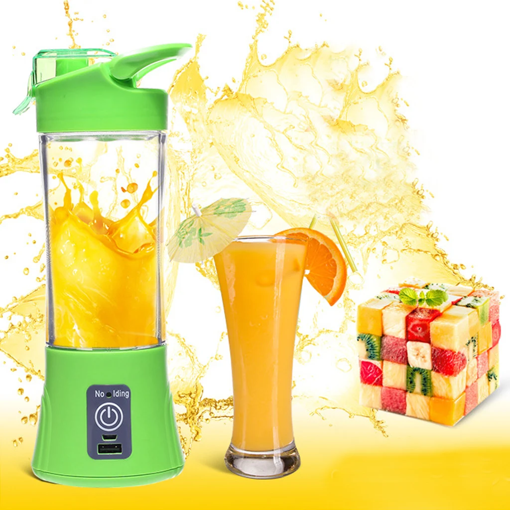 

USB Mini Juicer Handheld Extractor Squeezer Smoothie Maker Blender Cup Portable