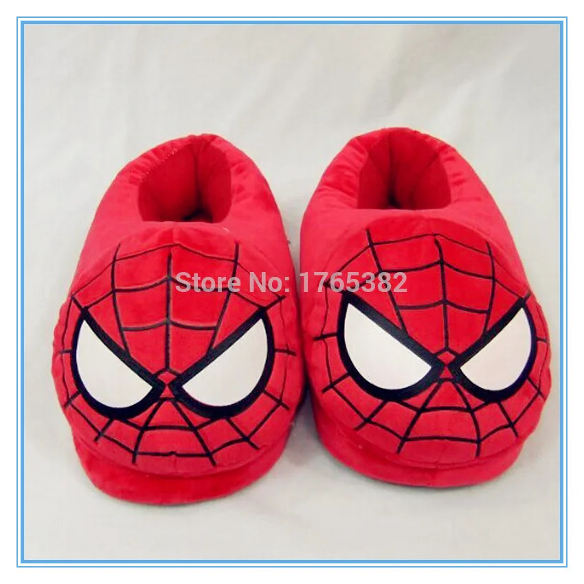Super hero Captain America Spiderman Slippers Women House