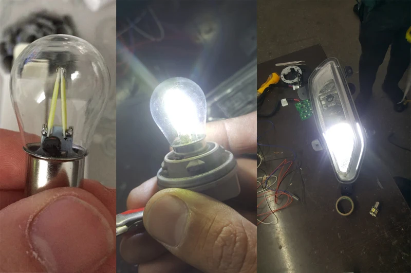 1pcs P21W LED Ba15s 1156 Strobe Flash Led Filament Chip Car Light S25 Auto Vehicle Reverse Turning Bulb Lamp DRL White Yellow (10)