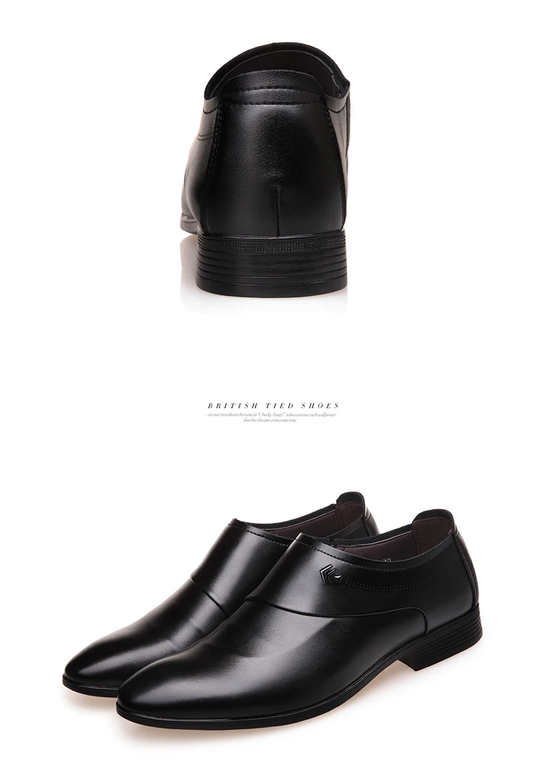 Мужские мягкие туфли качественная кожа классические черные размеры 38 44|shoes