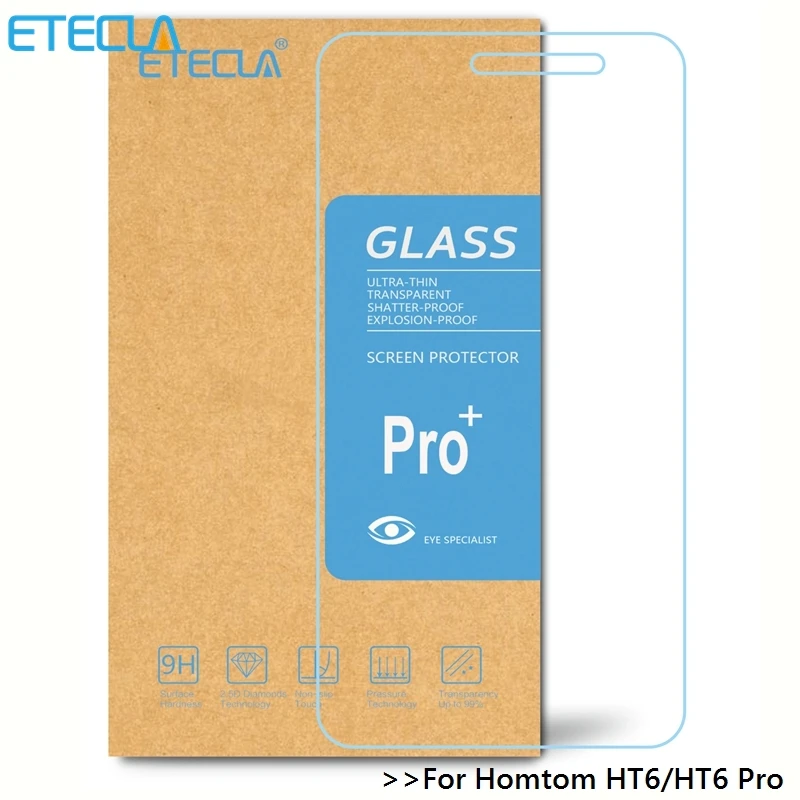 

2PCS Homtom Ht6 Tempered Glass Homtom Ht6 Pro Glass On For Homtom Ht 6 Screen Protector Film Case 9H 2.5D 0.3mm Glass