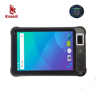 

China KT75 Fingerprint Recognition Access Control Android 8.1 Tablet PC UHF RFID Waterproof 7" 1280x800 2D Barcode Scanner PDA