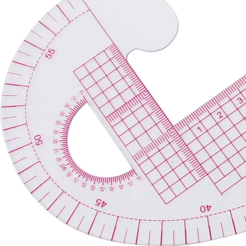 Многофункциональный пластиковый французский кривой швейная линейка портного дизайна для изготовления одежды 360 градусов изгиб линейка измерительные инструменты