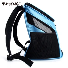 T-MENG рюкзак для питомца, собаки сумки для переноски для выгула домашних животных мешок щенок собака Портативный дорожная сумка дышащая двойная сумка для собак