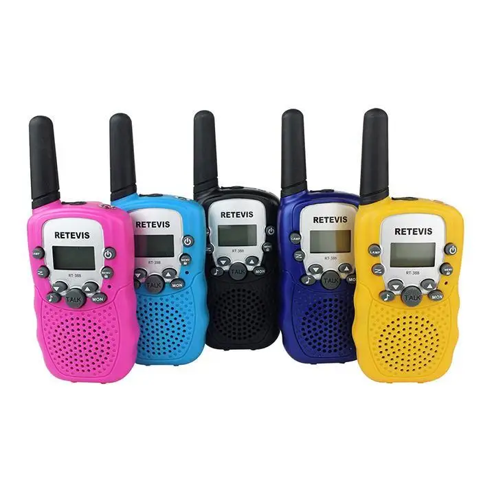 Портативный мини дети иди и болтай Walkie Talkie S 22 канала FRS/GMRS радио 3 км Диапазон мини Two Way Радио с фонариком и ЖК-дисплей Экран подарок