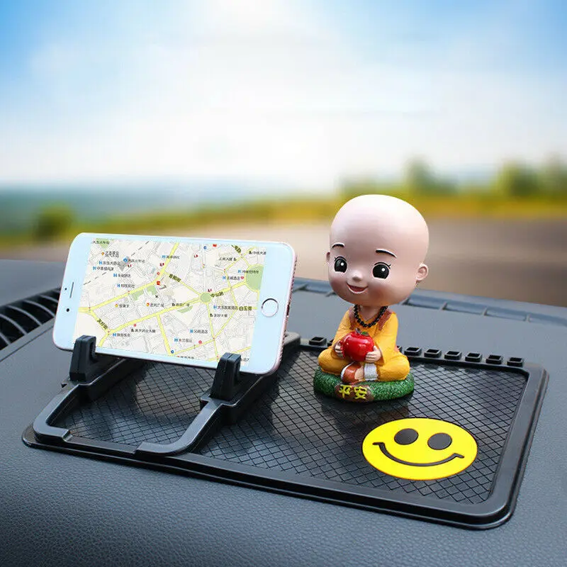 

Multi-Function Car Anti-slip Mat Car Phone Holder Car Temporary Parking Phone Number Card BYS-209