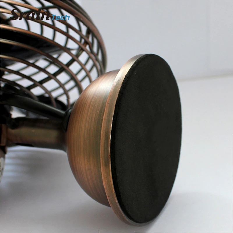 Sraintech USB Mini Table Fan Antique Fan Small Portable Table Fan with Switch Angle Adjustable Nordic Decorative Fan for Home Sraintech USB Mini Table Fan Antique Fan Small Portable Table Fan with Switch Angle Adjustable Nordic Decorative Fan for Home