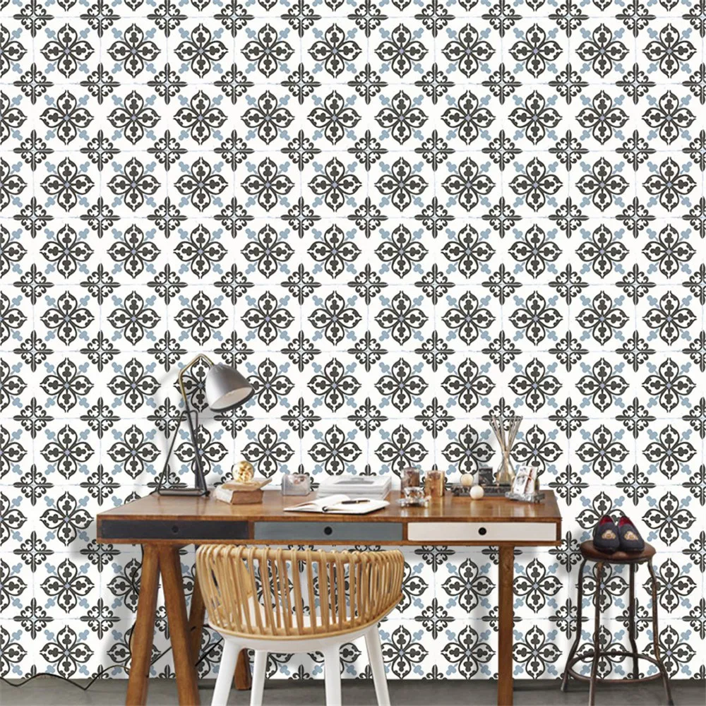 Ceramic Tiles Black and white ceramic home decoration accessories