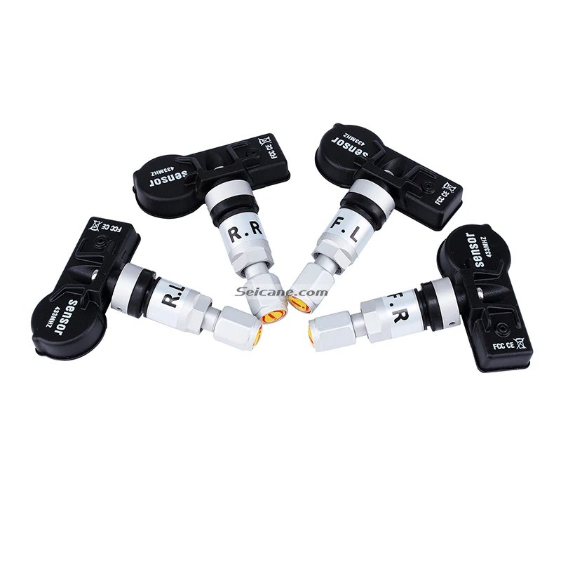  TPMS USB para coche portátil Seicane con 4 sensores internos para Android en la navegación del salp