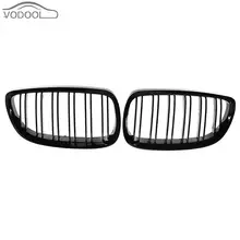 1 Pair Car Front Kidney Grille for BMW E92 E93 316i 320d 320i 323i 325d 325i 330i 06-10 Automobiles Racing Grilles Black
