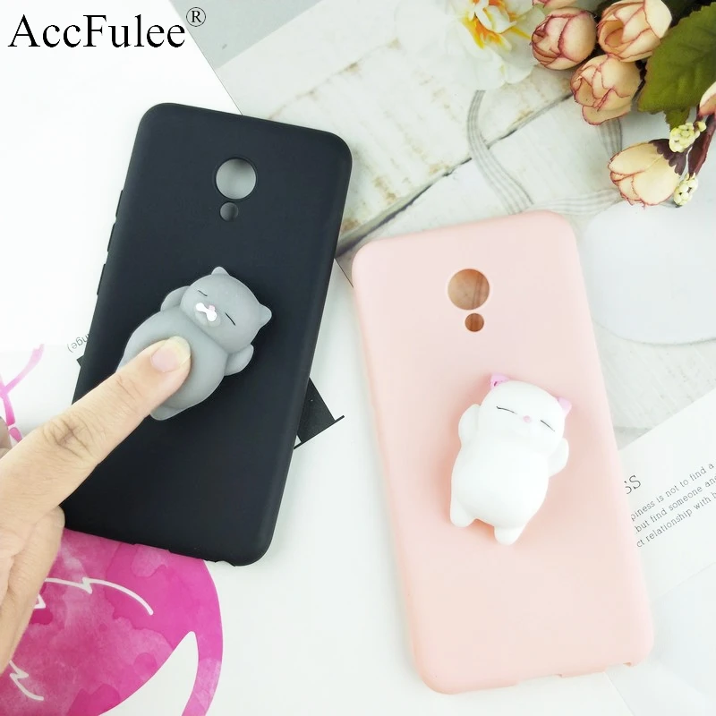 

Cute Toys Squishy Case For Meizu M5 Note Funny Cat Cases For Meizu Meilan Note 5 5.5" Phone Bags Cover