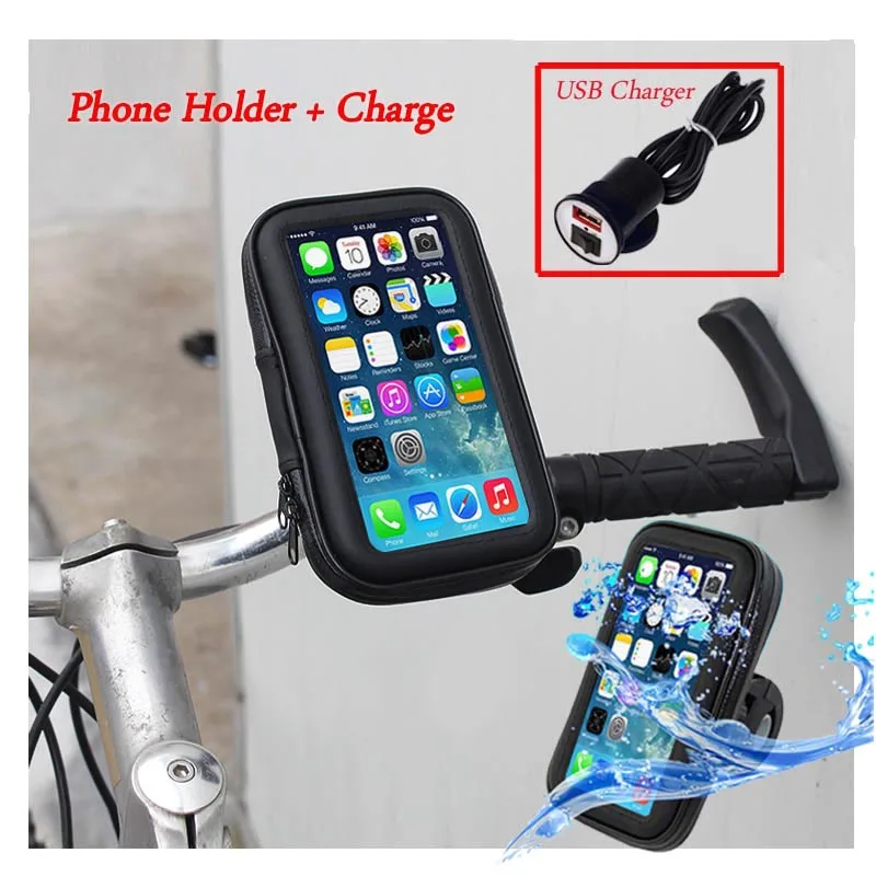 Waterproof Phone Bag Motorcycle Moto Bicycle Bike Phone