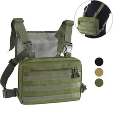 Best Offers Tactical Chest Bag Hip Hop Streetwear Pouch Molle Front Pack Vest Backpack Breathable Mesh Outdoor Hunting Military Combat Bags Best Offers Tactical Chest Bag Hip Hop Streetwear Pouch Molle Front Pack Vest Backpack Breathable Mesh Outdoor Hunting Military Combat Bags