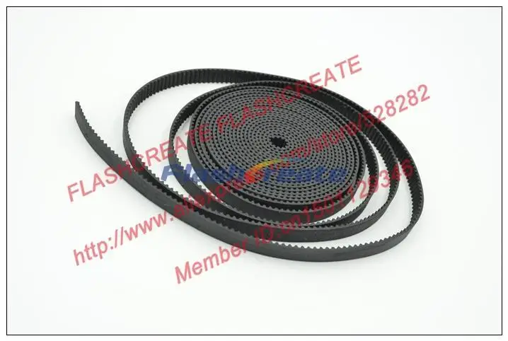 Fevas 2meter S2M timing belt width 6mm HTD2M open rubber belt 3D Printer Accessories S2M-6 Industrial Rubber 2GT belt Fevas 2meter S2M timing belt width 6mm HTD2M open rubber belt 3D Printer Accessories S2M-6 Industrial Rubber 2GT belt