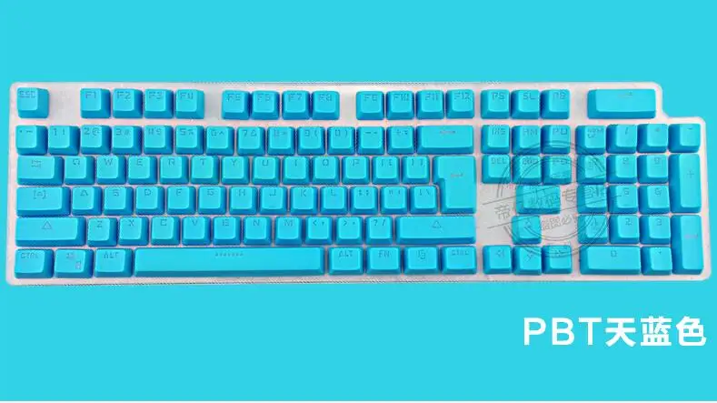 

BACKLIT 104 PBT double shot backlighting through shine keycap LED translucent mechanical legend IKBC DUCKY FILCO KEYCOOL