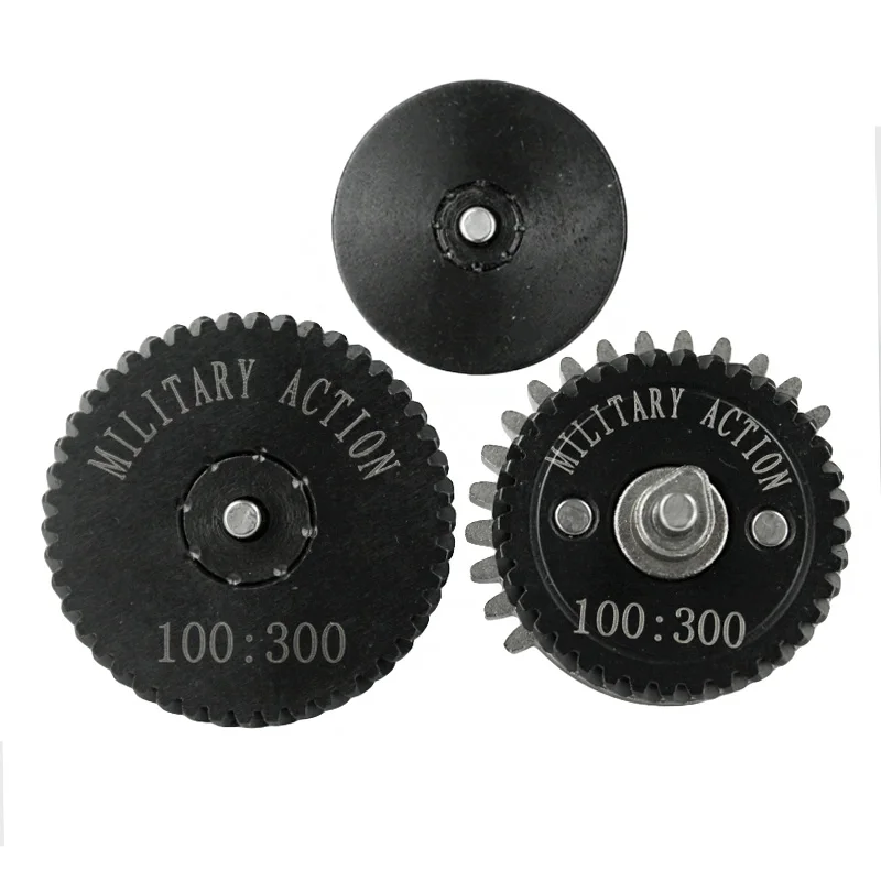 

Military Action 100:300 Reinforcement helical super torque Gear Set for Airsoft AEG Gearbox Hunting Accessories- Free shipping