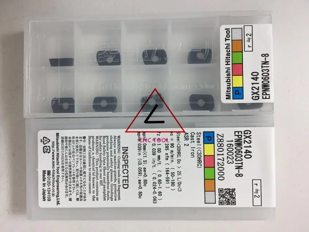 EPNW0603TN 8 GX2140 10 шт. Хитачи высокая производительность резки ЧПУ Индексируемые