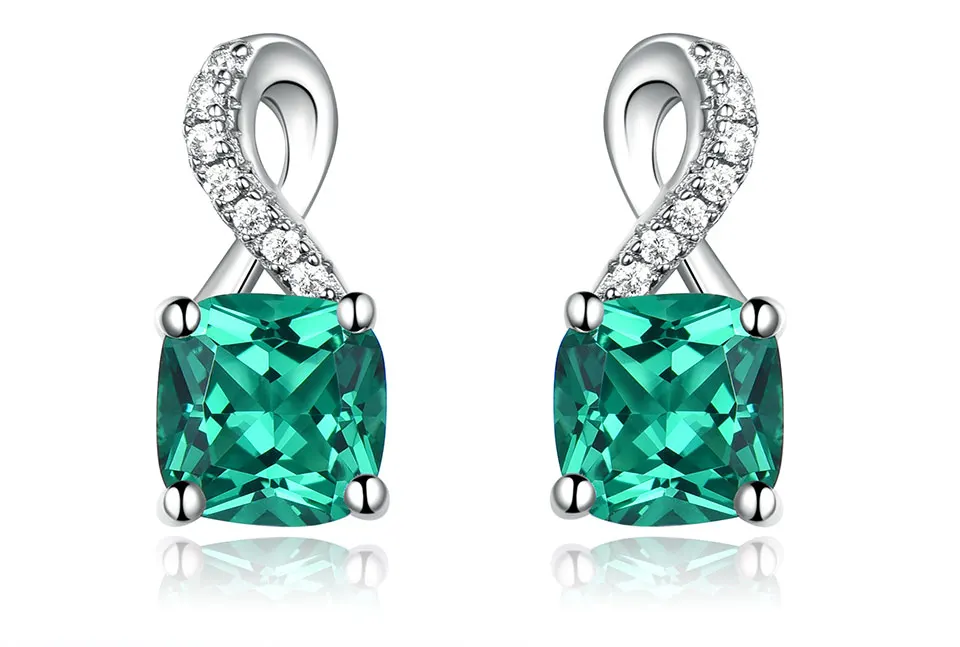 UMCHO-Created-Nano-Emerald--925-sterling-silver-clip-earrings-for-women-EUJ091E-1pc_02