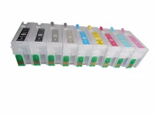 einkshop Refillable ink cartridges for Epson P600 surecolor P600 Surecolor SC-P600 printer with auto reset chips T7601 -T7609
